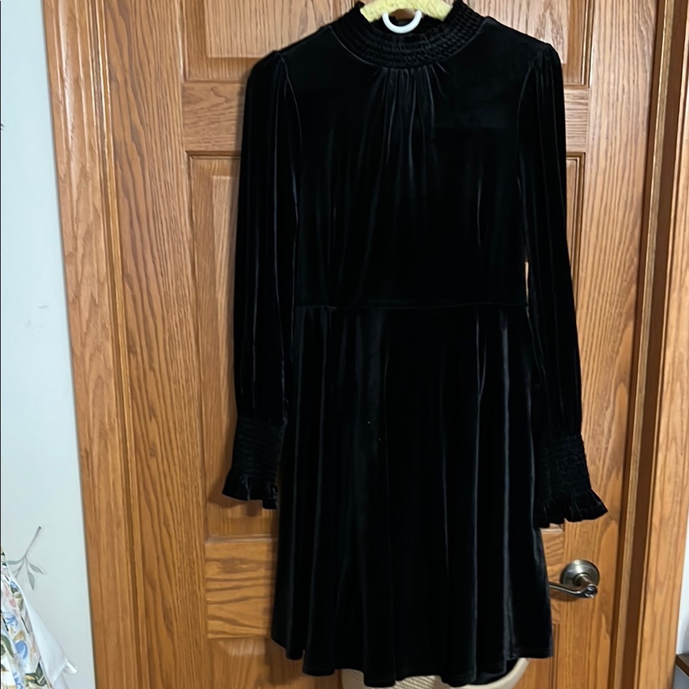 Black Velvet Dress
